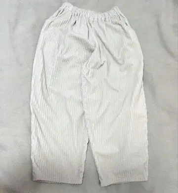 BASCO 마오 팬츠 굵은 폭 코듀로이 샌드