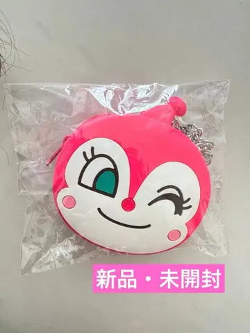 호빵맨 뮤지엄 한정판 실리콘 파우치 짤랑이