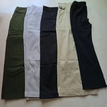 여성용 팬츠 5세트