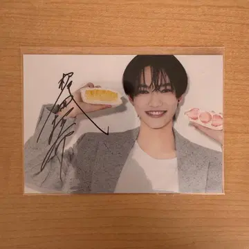 카지타 타쿠키 친필 사인 브로마이드