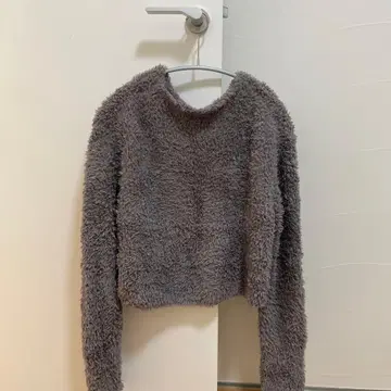 JEANASIS 퍼 니트 퍼 숏 기장