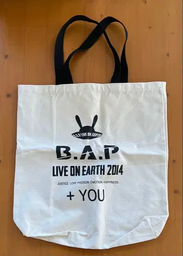 B.A.P LIVE ON EARTH 2014 토트백