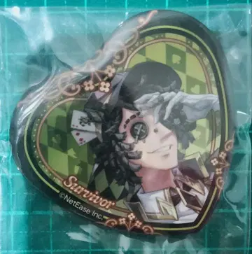 제5인격 탐광자 스이파라 버틀러스 카페 발렌타인 하트형 캔뱃지