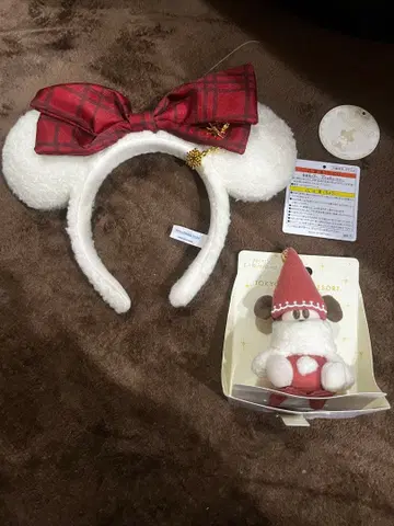 디즈니 머리띠와 봉제 인형 세트