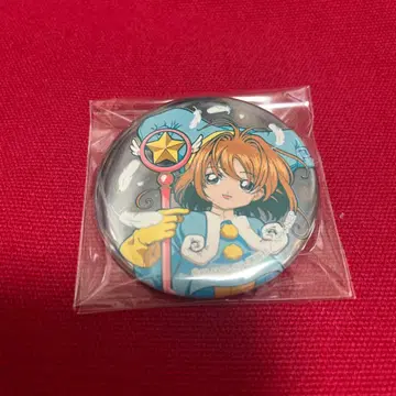 카드캡터 사쿠라 캔뱃지 벚꽃