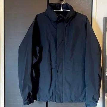 유니클로 윈드프루프 스탠드 블루종 블랙 M