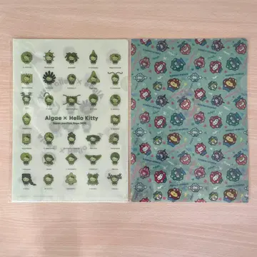 만박 2025 산리오 헬로키티 클리어 파일 2장 세트