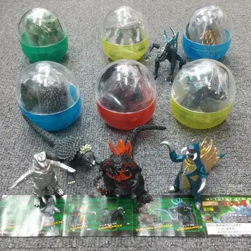 고질라4 HG 시리즈 [BANDAI:가샤폰] 전 6종 컴프 세트