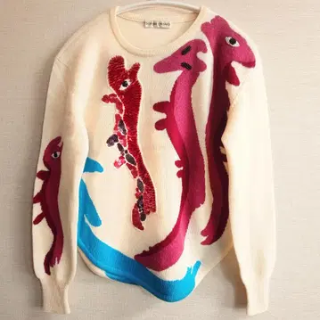 TSUMORI CHISATO 여우 비즈 니트 사이즈 2