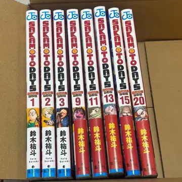 사카모토 데이즈 코믹스 8권 묶음 판매