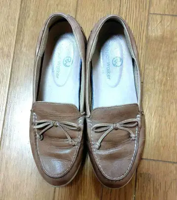 리갈 워커 천연 가죽 23.5cm EEE 넉넉한 브라운