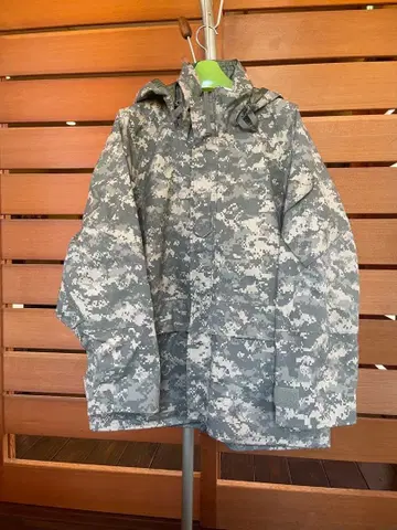 미군 실물 ACU UCP 카모 패턴 후드 부착 밀리터리 자켓