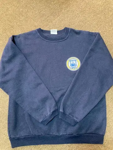 90s 맨투맨 네이비 기업 M