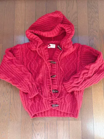 ALLISON BROWN 케이블 니트 가디건