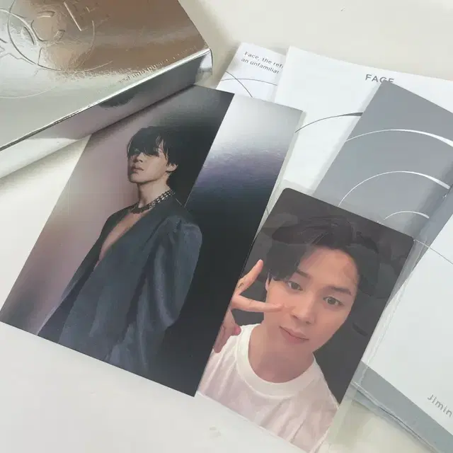 방탄 bts 페이스 지민 포카 + 앨범