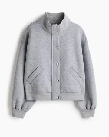 H&M 저지 자켓 그레이 M 사이즈