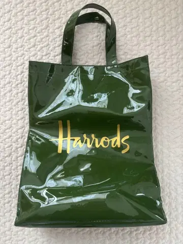 Harrods 그린 토트백