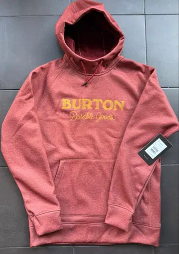 BURTON 버튼 로고 자수 발수 후디