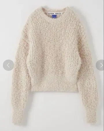 CITEN 시텐 샤기 니트