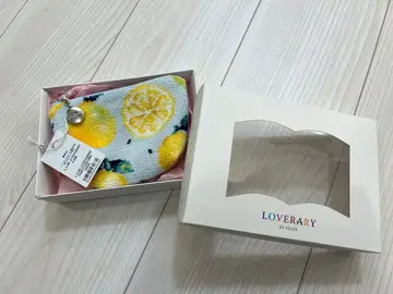 FEILER LOVERARY 레몬 패턴 파우치