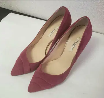 세븐틴엘레븐 서티 펌프스 보르도 빨간색