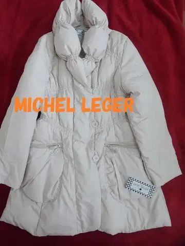 새상품 택 MICHEL LEGER 미셸 레거 다운 코트 M~L