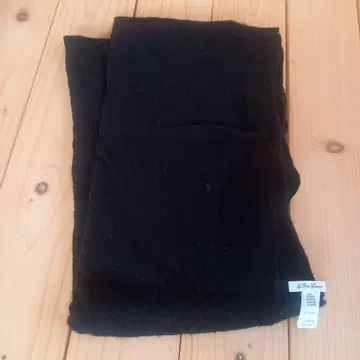 울 블랙 넥워머