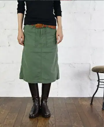 D.M.G 도밍고 베이커 스커트 S