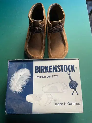 BIRKENSTOCK 브라운 스웨이드 부츠 408091