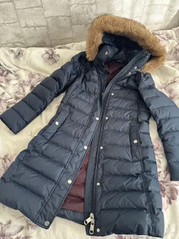 TOMMY HILFIGER 네이비 다운 자켓 S