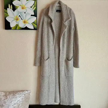 ZARA 니트 롱 코트