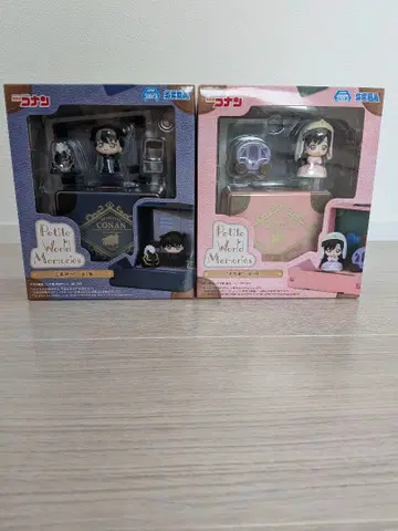 명탐정 코난 피규어 푸치 월드 메모리즈 2개 세트 신이치 & 란