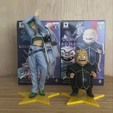 죠죠의 기묘한 모험 dxf 피규어 키시베 로한 시게치 2체 세트