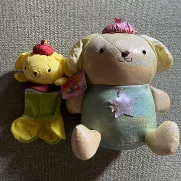 강아지 봉제 인형 세트