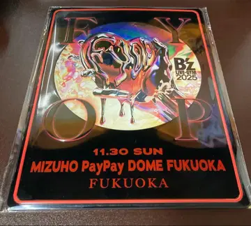 B'z LIVE-GYM 2025 -FYOP- 가챠 11/30 플레이트