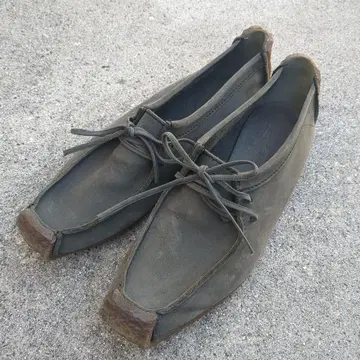 모카신 천연 가죽 플랫슈즈