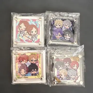 앙상블 스타즈 CD 자켓 아크릴 키링 세트