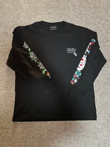 Ed Hardy 로고 프린트 롱 T