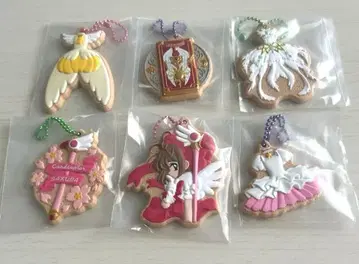 카드캡터 사쿠라 쿠키 참 6개 묶음 판매