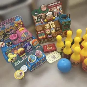 호빵맨 완구 아이스크림 빵집 볼링 묶음 판매