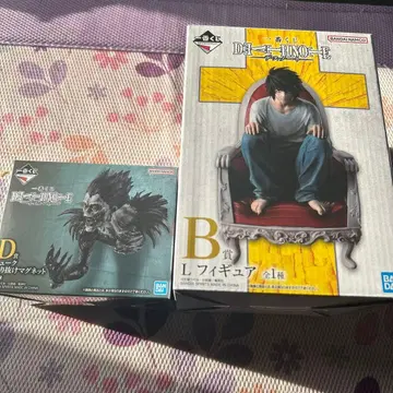 제일복권 DEATH NOTE B상 L D상 류크 마그넷 피규어