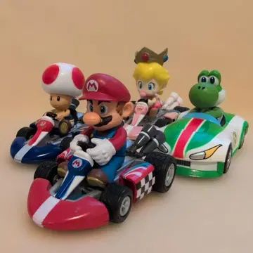 마리오 카트 미니카 세트 4종