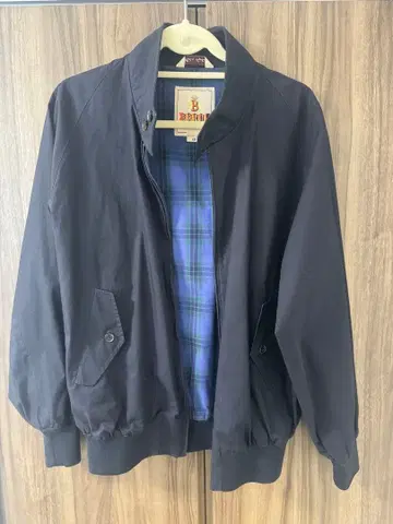 [ 명작/레어 ] BARACUTA G9 빔즈 별주 블루 체크 영국제 40