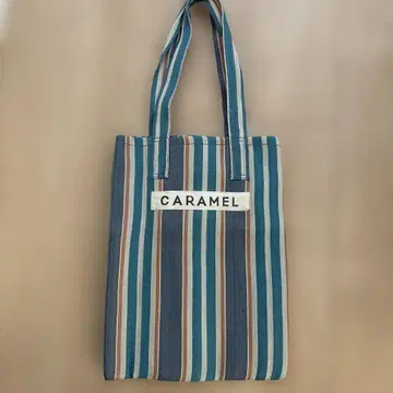 CARAMEL 스트라이프 토트백