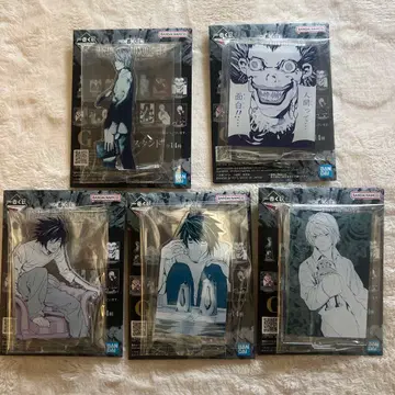 제일복권 DEATH NOTE G상 아크릴 스탠드 엘르 5종 세트