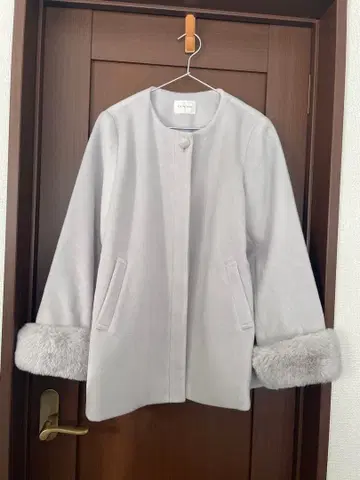 노카라 하프 코트 LL 이번 시즌 허니즈 라이트 그레이