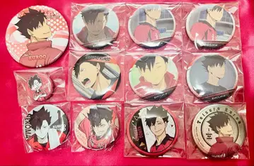 하이큐 쿠로오 테츠로 캔뱃지 묶음 판매