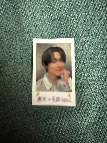 오가와 후미노리 FUMINORI 폴라로이드풍 스티커