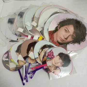 아라시 마츠모토 준 부채 21개