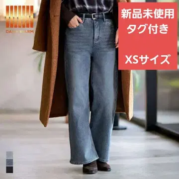 DAILY WARM 속기모 데님 와이드 팬츠 coca 여성용